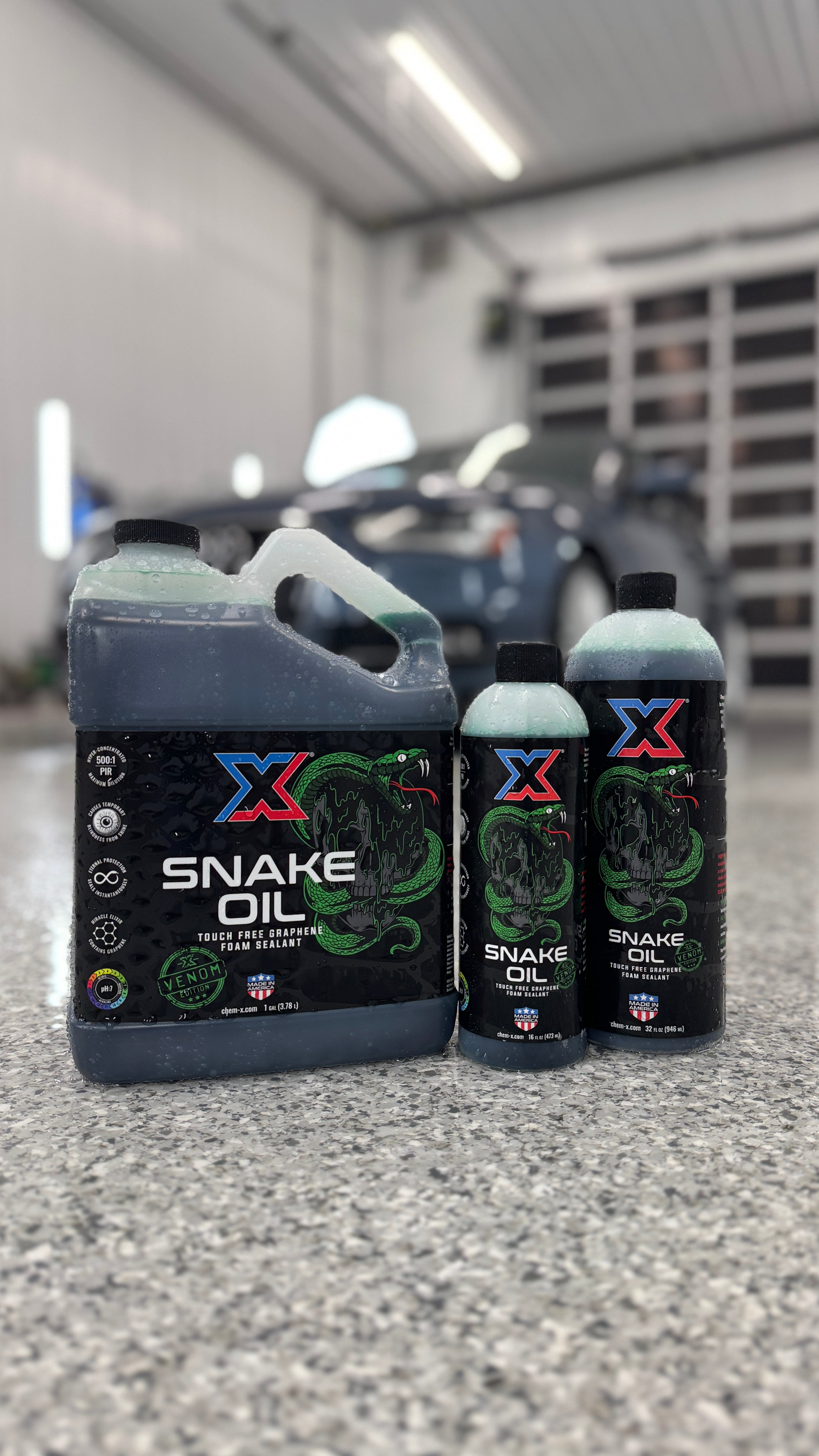 Snake Oil Venom: Touch Free Graphene Foam Sealant from Chem-X
