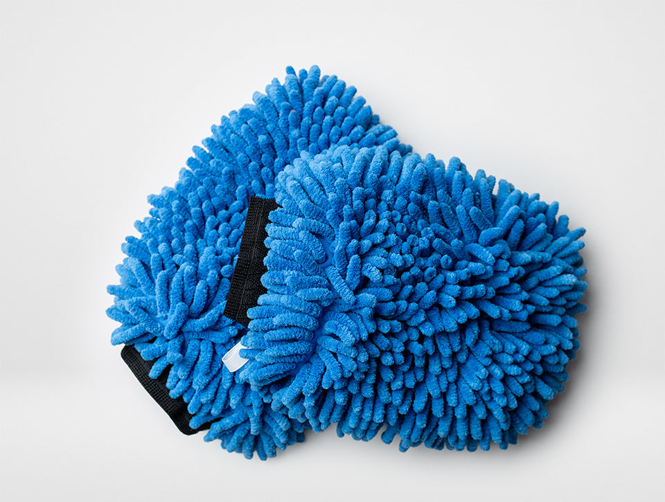 Chenille Wash Mitt (2 pack) from The Rag Company
