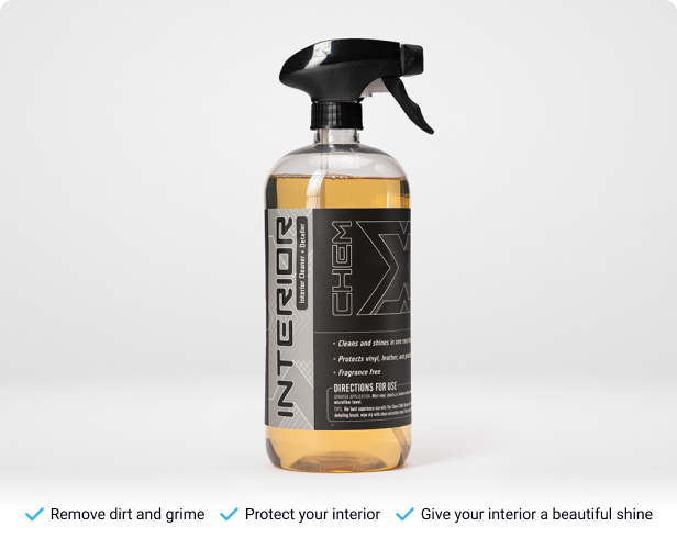 Interior: Cleaner & Detailer (Neutral Scented) From Chem-X