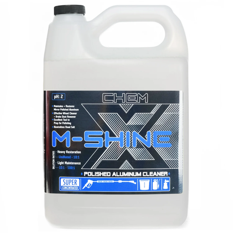 M-SHINE: POLISHED ALUMINUM CLEANER FROM CHEM-X