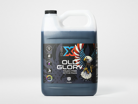 Old Glory: Touch Free Active Foam Vehicle Wash from Chem-X