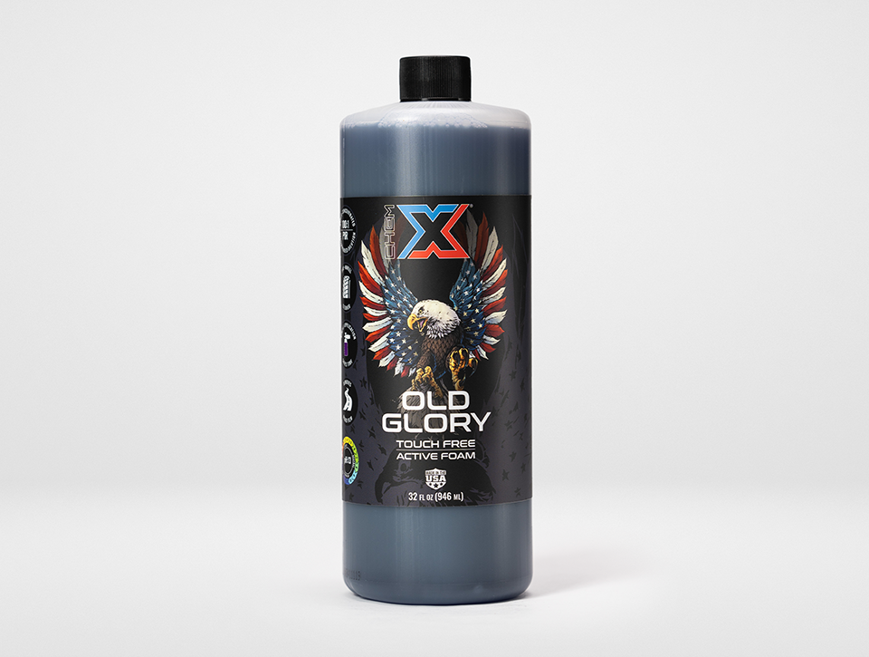 Old Glory: Touch Free Active Foam Vehicle Wash from Chem-X