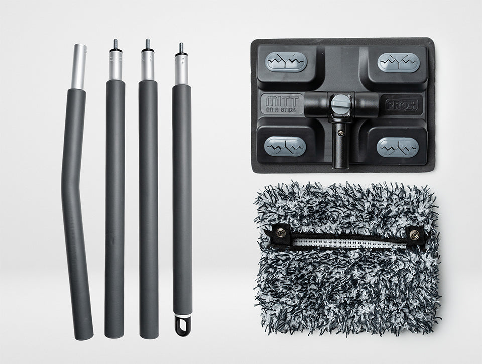 Mitt on a Stick Pro+ The Rag Company Edition (4 pole kit)