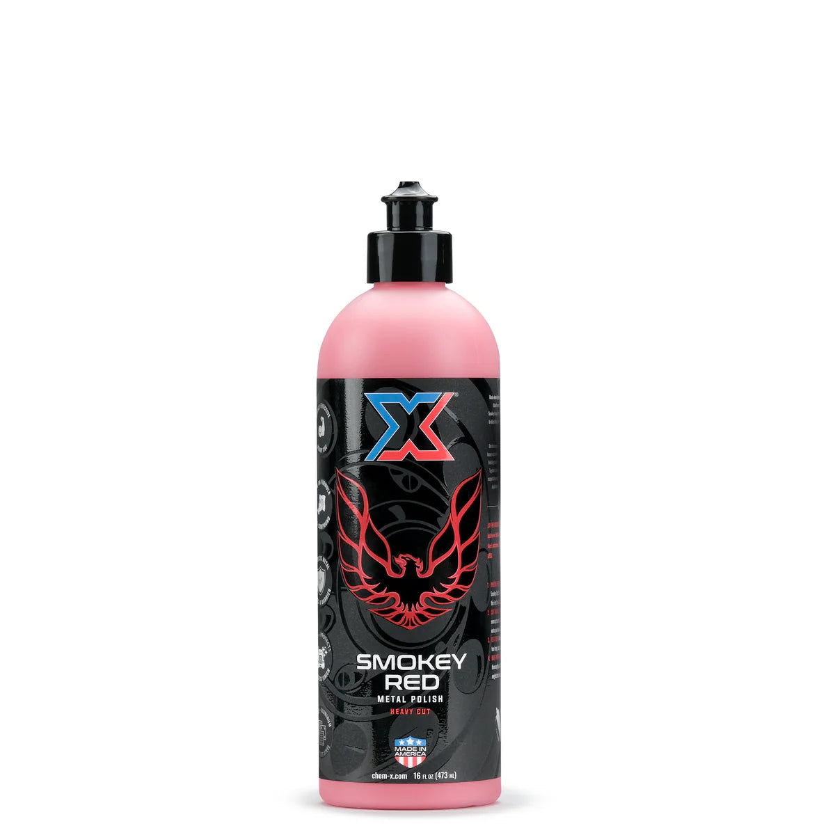 Smokey Red: Heavy Cut Metal Polish From Chem-X