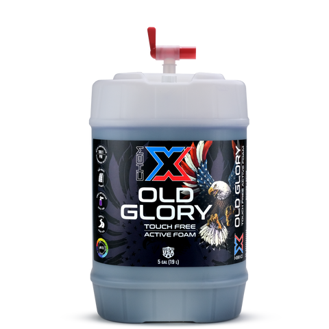 Old Glory: Touch Free Active Foam Vehicle Wash from Chem-X
