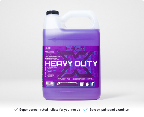 Heavy Duty: Super Concentrated Truck Wash + Degreaser From Chem-X
