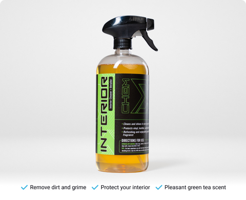 Interior: Cleaner + Detailer (Green Tea Scented) From Chem-X