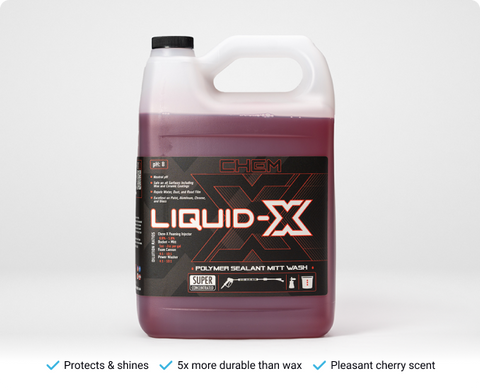 Liquid-X: Polymer Sealant Mitt Wash From Chem-X