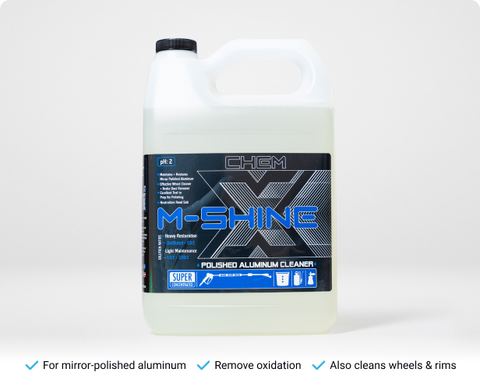 M-Shine: Polished Aluminum Cleaner From Chem-X