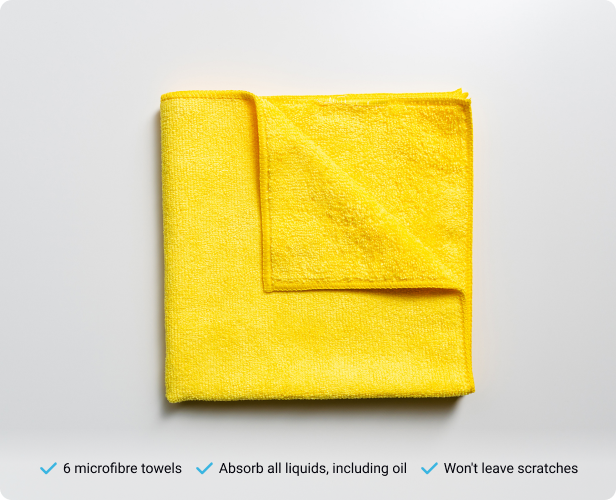 Microfibre Towels (6 Pack)