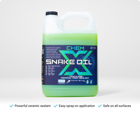 Snake Oil: Touchless Sio2 Ceramic Foam Sealant From Chem-X
