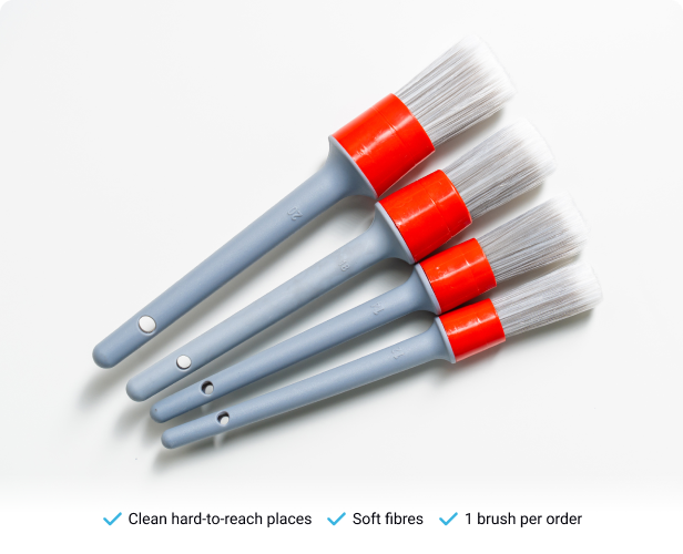 Soft Detailing Brush (High Density, Split End Fibers)