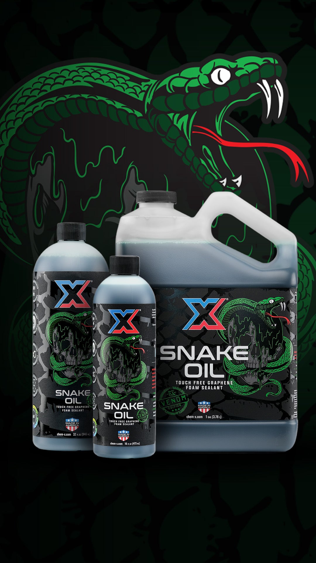 Snake Oil Venom: Touch Free Graphene Foam Sealant from Chem-X