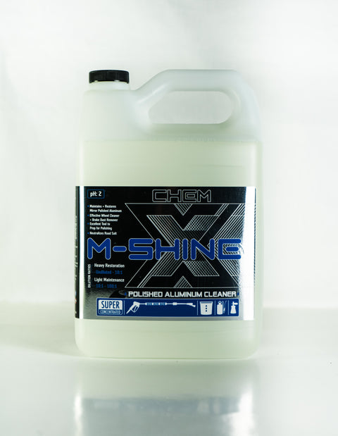 M-SHINE: POLISHED ALUMINUM CLEANER FROM CHEM-X