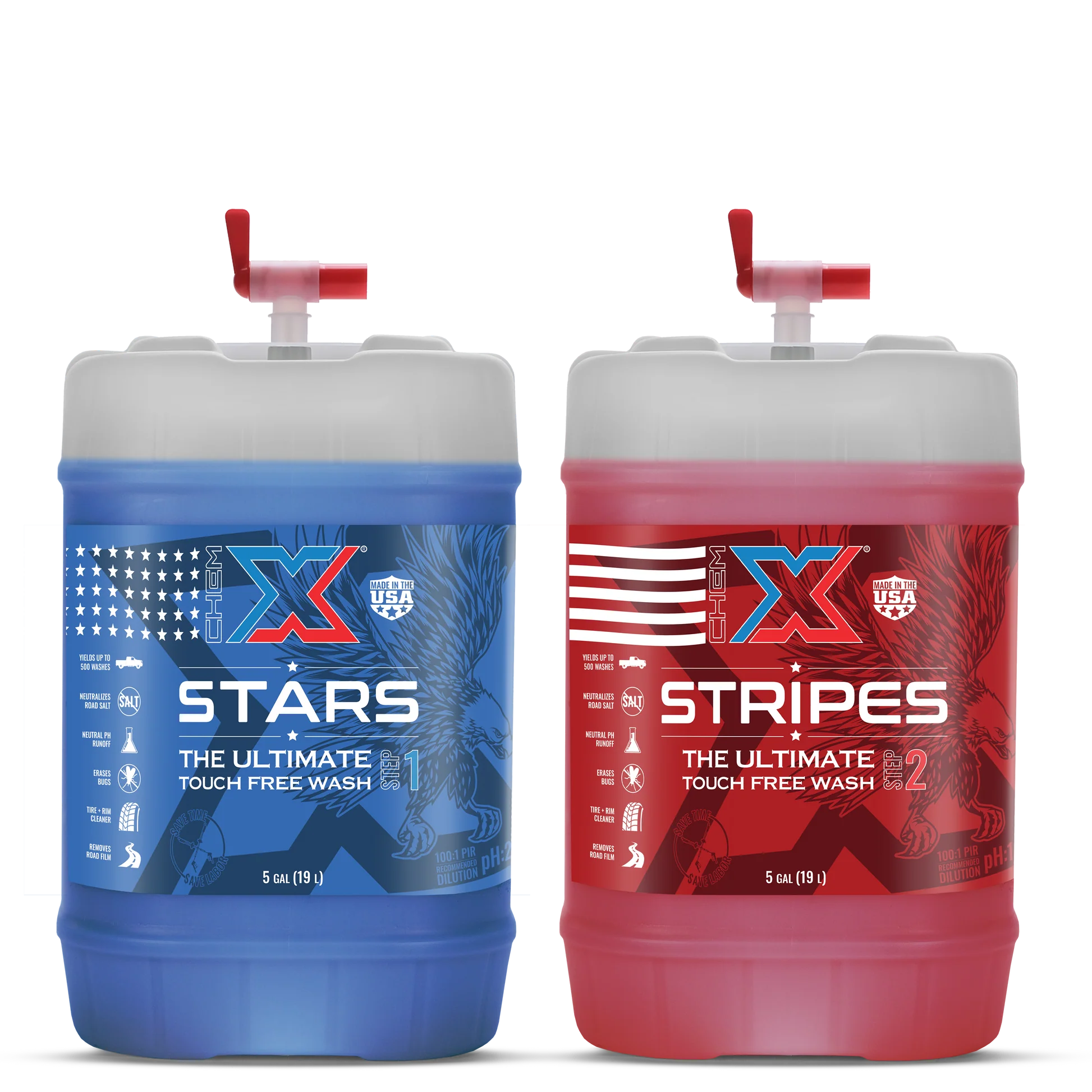 Stars & Stripes: Touchless Vehicle Wash From Chem-X